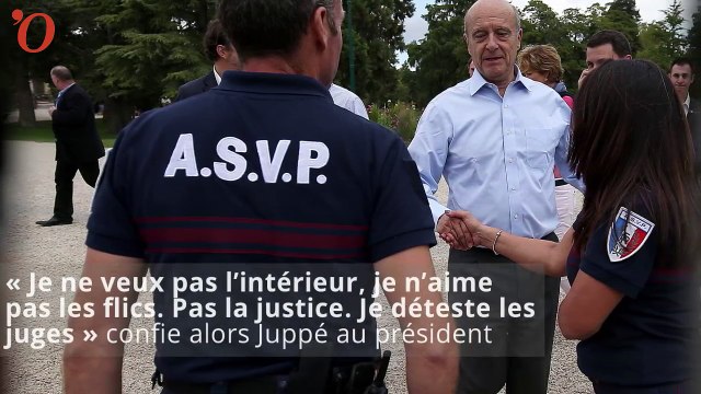 En 2010, Juppé disait ne pas aimer les flics et détester les juges