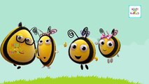 The Hive Bee Movie Dancing Finger Family Song | Cartoon Animation Nursery Rhymes for Children Babies