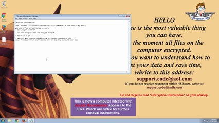 Delete Anubis Ransomware