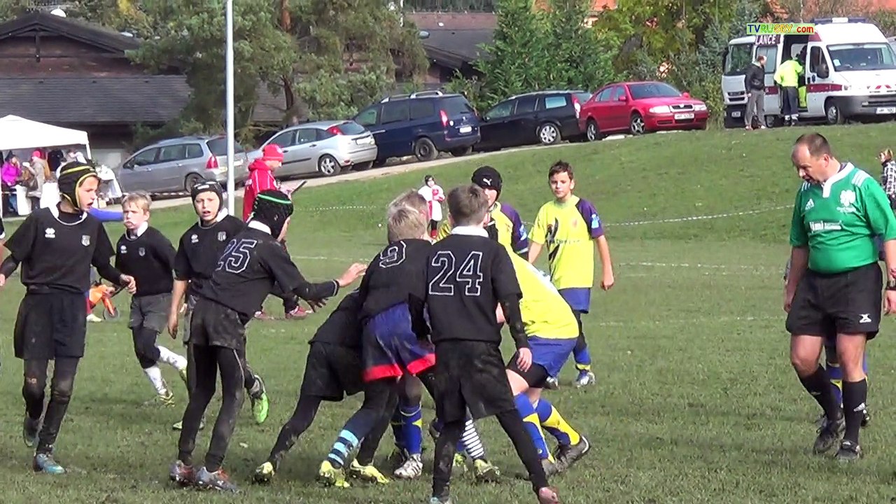 PYRF 2016 | u12 | Tatra Smíchov proti ragby Zlín  | 22.10.2016