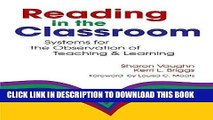 [Free Read] Reading in the Classroom: Systems for the Observation of Teaching and Learning Free