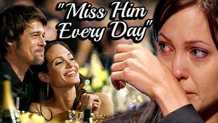 Angelina Jolie "Misses Seeing Brad Pitt Every Day" | Rethinking DIVORCE