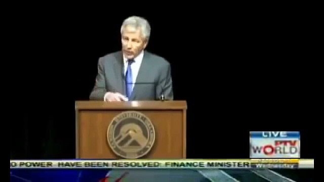 Indian secret agency provides fund to terrorist for terrorism in Pakistan- US secretary of defense Chuck Hagel