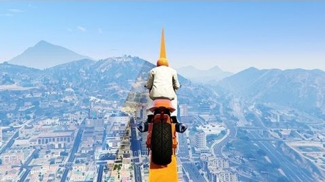 KWEBBELKOP-WORLD'S LONGEST TIGHTROPE RACE! (GTA 5 Funny Moments)