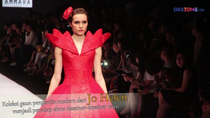 Gaun Pengantin Modern jadi Andalan Jo Helen di JFW 2017