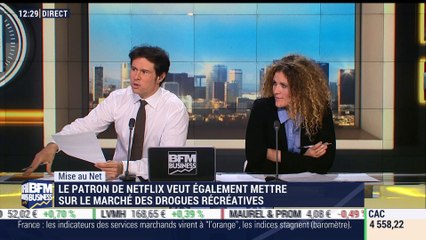La mise au net: Le patron de Netflix veut mettre sur le marché des drogues récréatives - 25/10