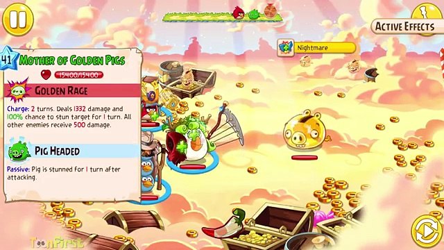 Angry Birds Epic: Mother Golden Pig - Into Golden Pig Castle