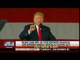 Trump Rips Feds After Reports Come Out Revealing Clinton Ties in FBI - October 24, 2016