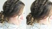 Messy Braided Bun Hairstyle |Everyday Hairstyles