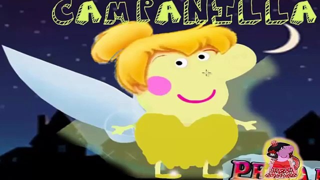 peppa pig se disfraza de perter pan y campanilla videos para niños y niñas