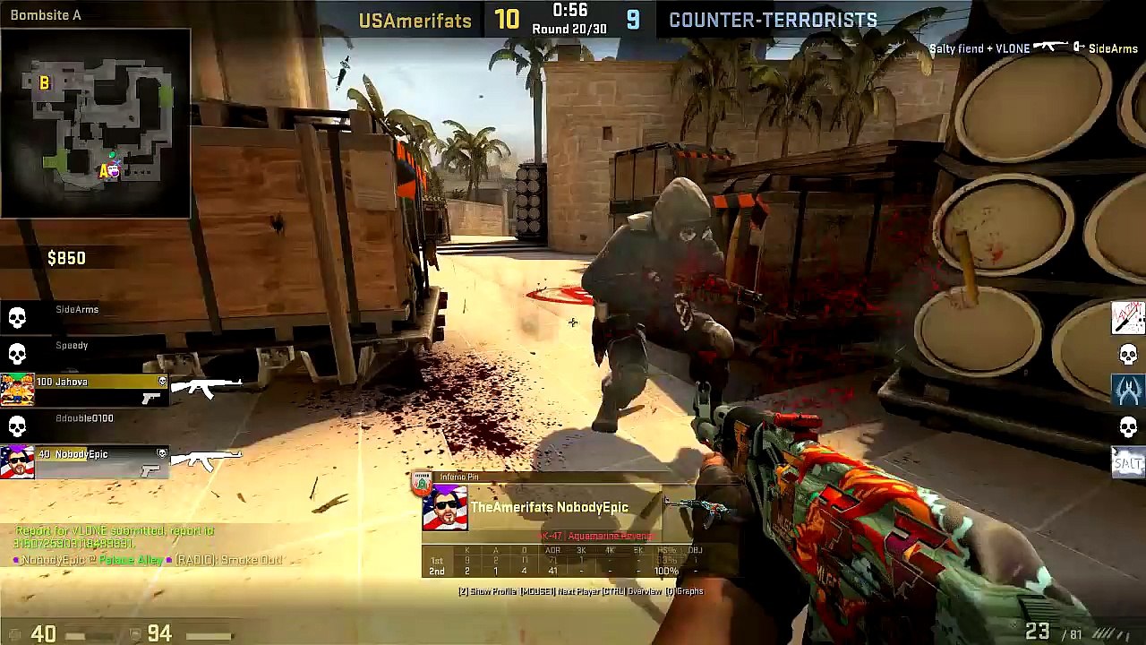 CSGO - 6 Kills in 1 Round! - (Counter Strike  Funny Moments!)