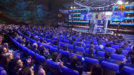 FC Barcelona receive awards at La Liga gala