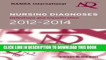 [FREE] EBOOK Nursing Diagnoses: Definitions and Classification 2012-14 (Nanda International) 9th