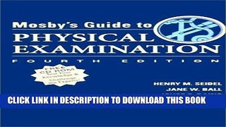 [READ] EBOOK Mosby s Guide to Physical Examination (Book   CD-ROM) BEST COLLECTION