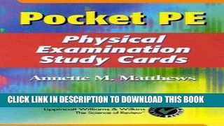 [FREE] EBOOK Pocket PE: Physical Examination Study Cards BEST COLLECTION