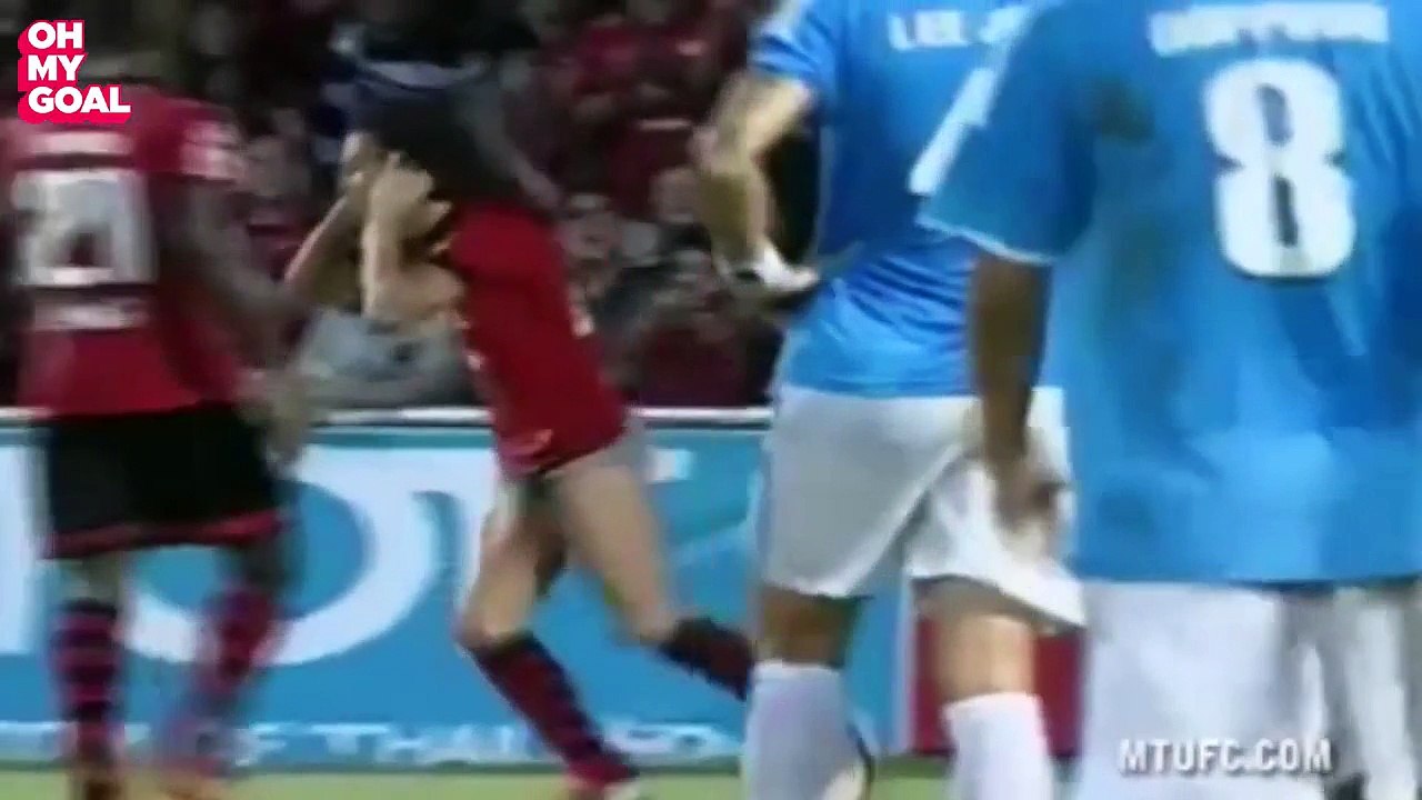 Fantastic Goal Celebration With A Red Card Ending By Mario Gjurovski