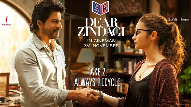 Dear Zindagi (2016) - [Take 2 Always Recycle.] [Official Teaser] FT. Shah Rukh Khan | Alia Bhatt [FULL HD] - (SULEMAN - RECORD)