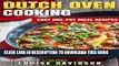 Best Seller Dutch Oven Cooking: Easy One-Pot Meal Recipes Free Read