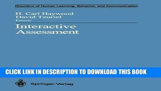 [READ] EBOOK Interactive Assessment (Disorders of Human Learning, Behavior, and Communication)
