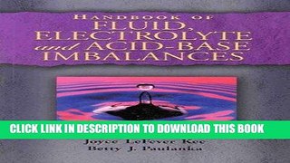 [FREE] EBOOK Handbook of Fluid, Electrolyte and Acid-Base Imbalances ONLINE COLLECTION