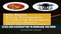 Ebook My Best Easy Pressure Cooker Recipes Vol # 1: Recipes for all pressure cookers, digital,