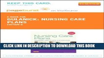 [FREE] EBOOK Nursing Care Plans - Elsevier eBook on VitalSource (Retail Access Card): Diagnoses,