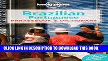 Best Seller Lonely Planet Brazilian Portuguese Phrasebook   Dictionary Free Read