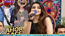 Excellent Dance by Saba Qamar in a Live show