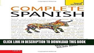 Best Seller Complete Spanish with Two Audio CDs: A Teach Yourself Guide (Teach Yourself Language)