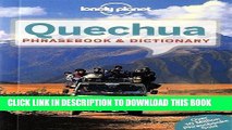 Ebook Lonely Planet Quechua Phrasebook   Dictionary (Lonely Planet Phrasebook and Dictionary) Free