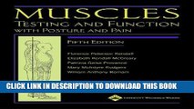 [BOOK] PDF Muscles: Testing and Function, with Posture and Pain (Kendall, Muscles) New BEST SELLER
