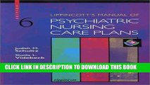 [FREE] EBOOK Lippincott s Manual of Psychiatric Nursing Care Plans (Book with CD-ROM for Windows