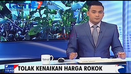 Petani Tembakau Demo Tolak Kenaikan Harga Rokok