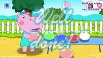 Hippo Pepa Mini Games - Color Mixing | Top Apps For Baby | Game Play App Demos Mixing colors