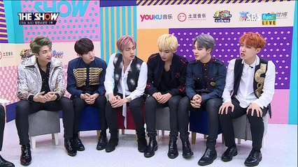 161025 SBS MTV THE SHOW NEWS WITH 방탄소년단 [PART 1/2]