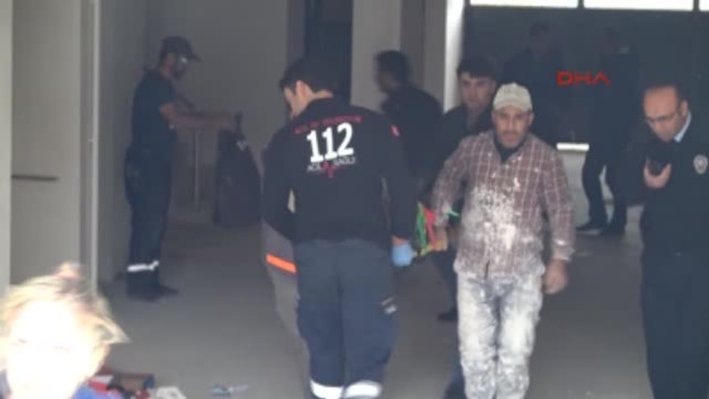 Bolu 4'üncü Kattan Düşen Inşaat Işçisi Yaralandı