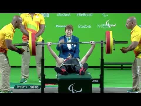Powerlifting | AHMED Rehab wins Silver | Women’s -50kg | Rio 2016 Paralympic Games