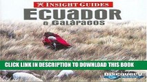 Ebook Insight Guide to Ecuador (Insight Guides Ecuador) Free Read