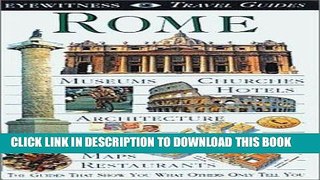 Best Seller Eyewitness Travel Guide to Rome (Revised) Free Read