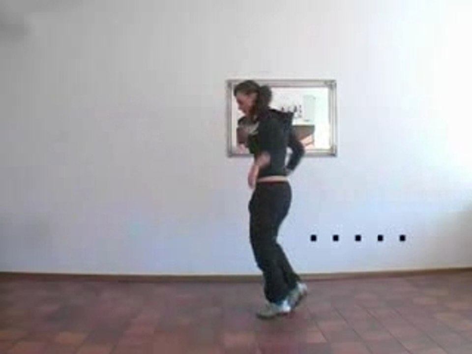 Nice girl jumping