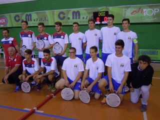 ITALY - FRANCE   Final 1st European Indoor National "under 18 men"  2016