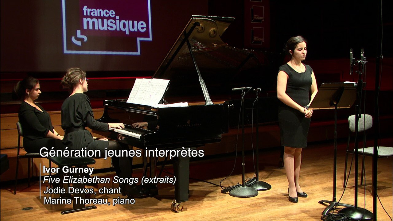 Ivor Gurney :  Five Elizabethan par Jodie Devos et Marine Thoreau La Salle
