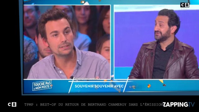 TPMP : Bertrand Chameroy de retour, Cyril Hanouna lui clame son amour