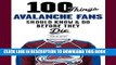 Ebook 100 Things Avalanche Fans Should Know   Do Before They Die (100 Things...Fans Should Know)