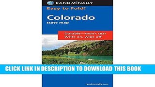 Best Seller Rand McNally Easy to Fold: Colorado (Laminated) (Easyfinder S) Free Read