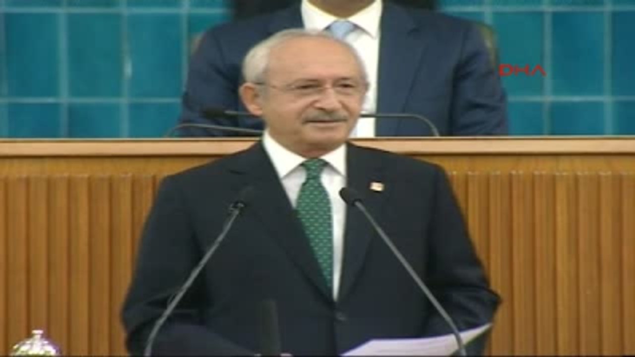 Cumhuriyet Halk Partisi Genel Başkanı Kemal Kılıçdaroğlu, TBMM CHP Grup Toplantısında Konuştu