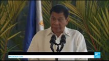 China: Filipino President Duterte says 