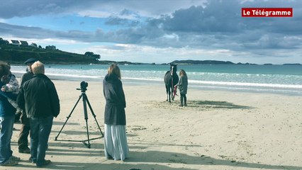 Trestel. Tom Tom Club en tournage sur la plage