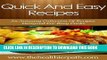Best Seller Quick   Easy Recipes: An Amazing Collection Of Recipes Designed For Busy Cooks. Free