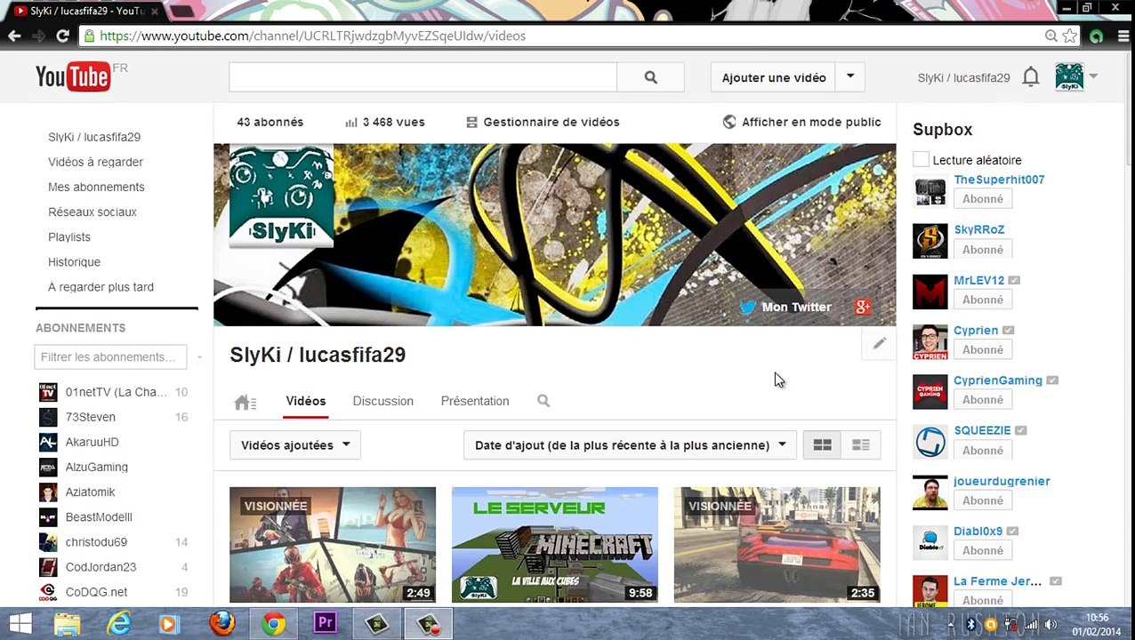 [TUTO][FR] Comment faire du Montage Vidéo sur adobe première pro CS6/CC [HD]